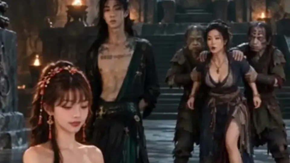 《葫芦妹救奶奶》第6集，2分18秒。这一集不太平。