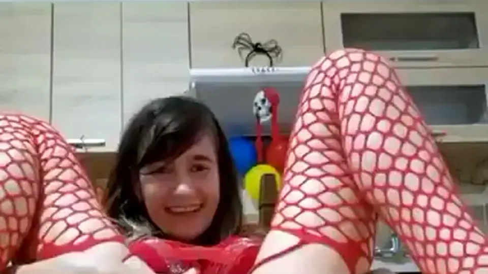 The ball is HUGE and she has it inside almost 5 minutes. Enjoy