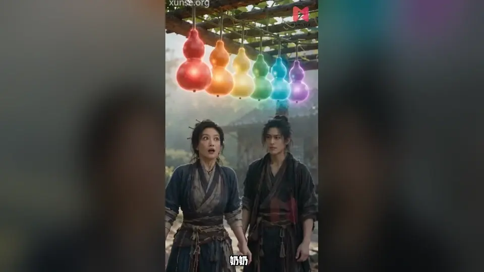 《葫芦妹救奶奶》第4集，接着往下追就行。往下看才知道。