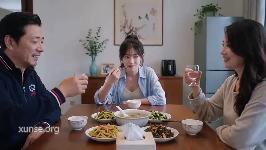 《无能老公骚情妻》第10集，5分24秒。这集把前面的疑问接了一半。