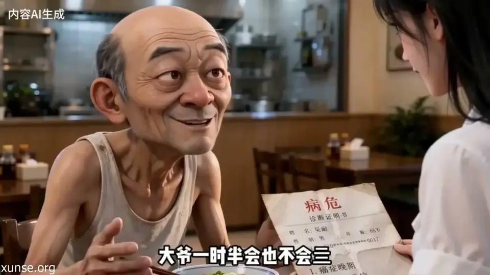 《收租老汉》，7分6秒。不用等下一段，看完就懂。